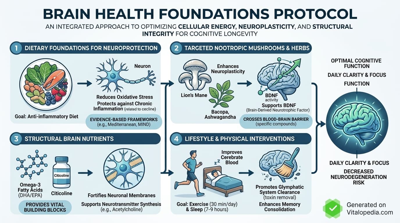 Infographic for Brain Health Foundations
