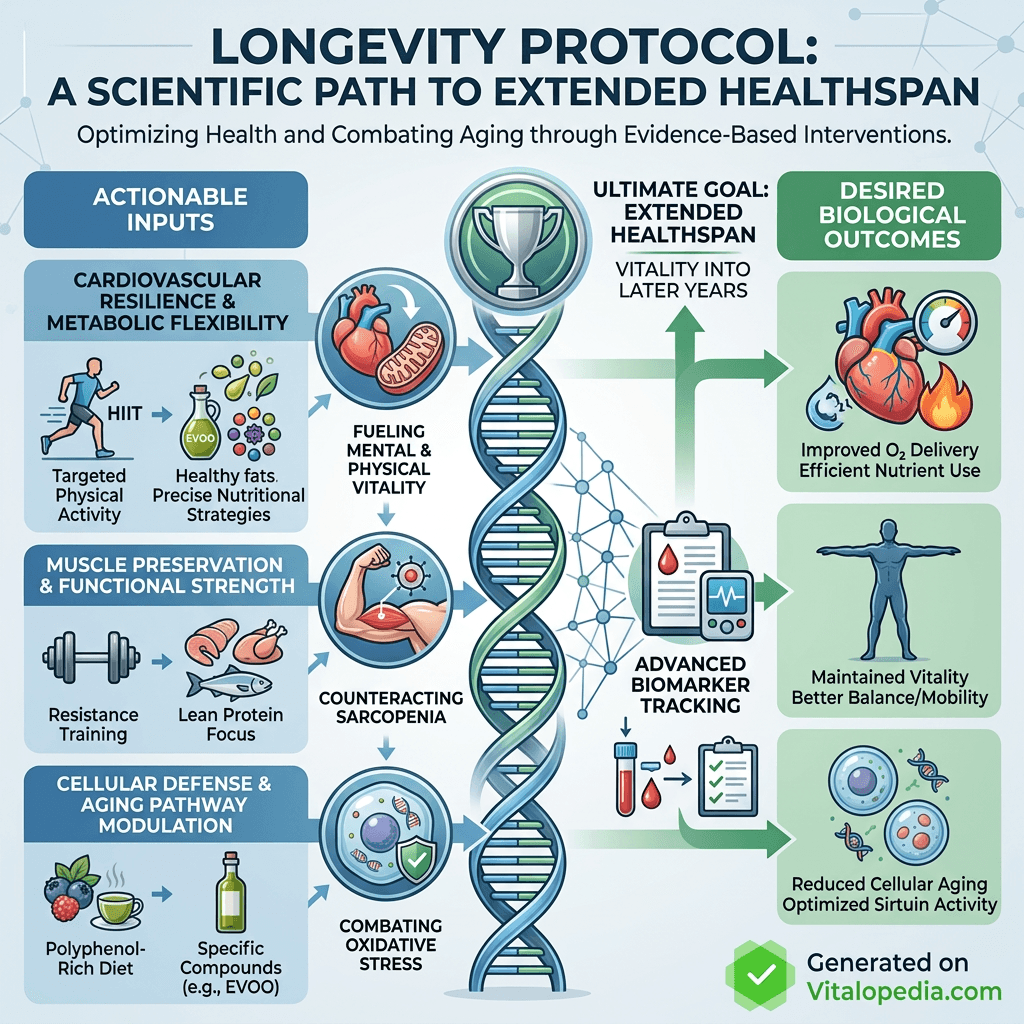 Infographic for Longevity Protocol